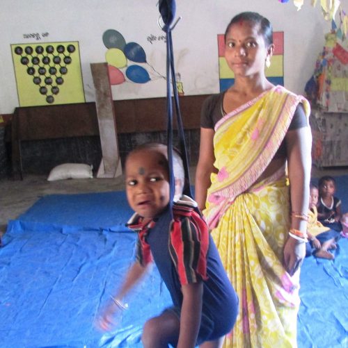 Lalita Mandai, whose son is going to turn three, prepares a special kind of chattua (food powder) from millets and nuts which is “much better than any kind of readily available baby food in the market”.